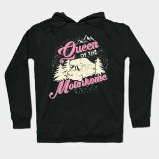 Queen Of The Motorhome RV Camping Girl Gift Hoodie